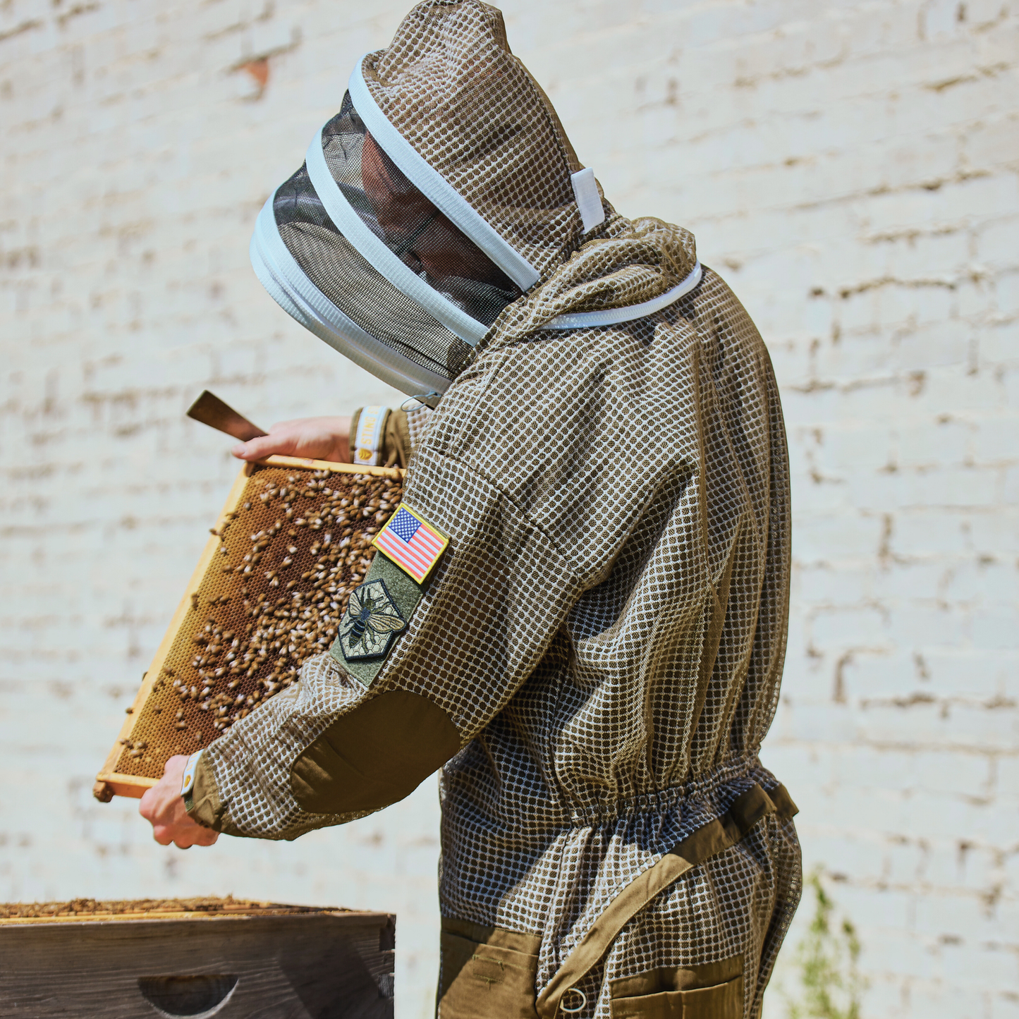 Professional Triple Layer Ventilated Full Beekeeping Suit