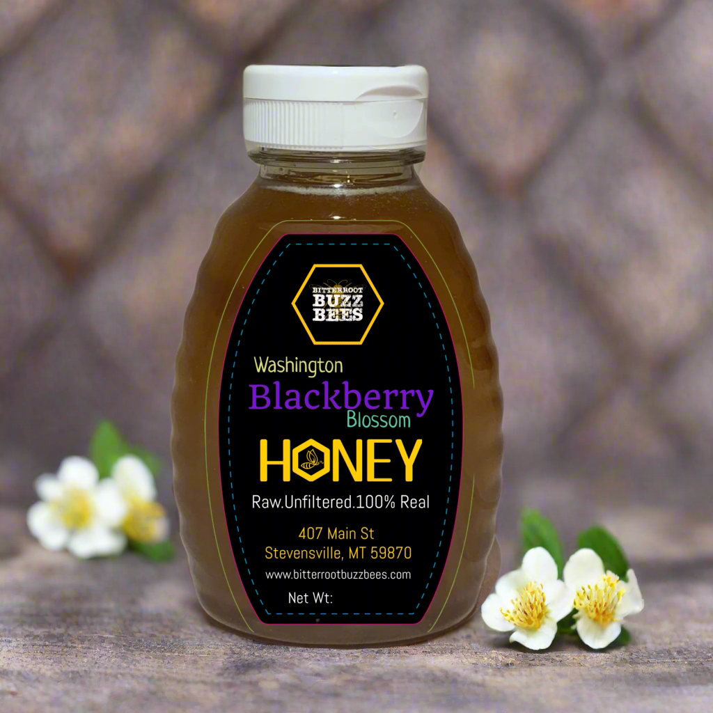 Washington Raw Blackberry Honey