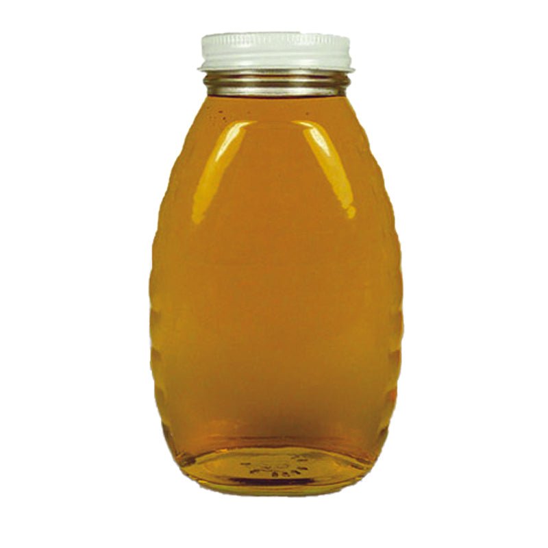 Classic Glass Honey Jars - Bitterroot Buzz Bees