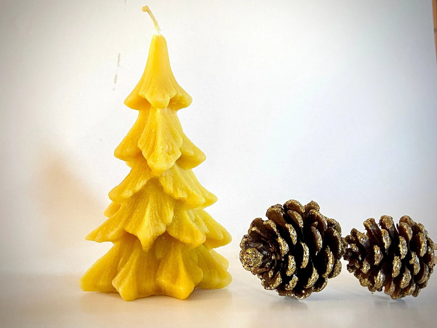 Fir Tree Beeswax Candle - Bitterroot Buzz Bees