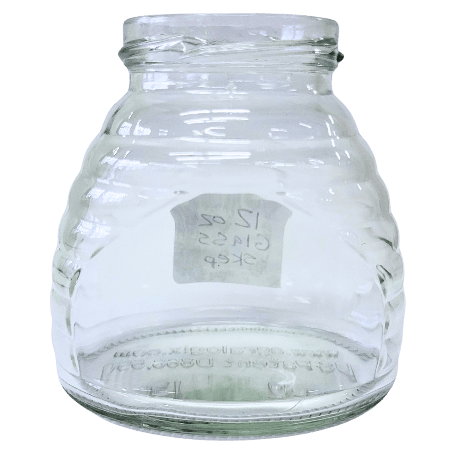 12 oz Glass Skep Jars - Bitterroot Buzz Bees