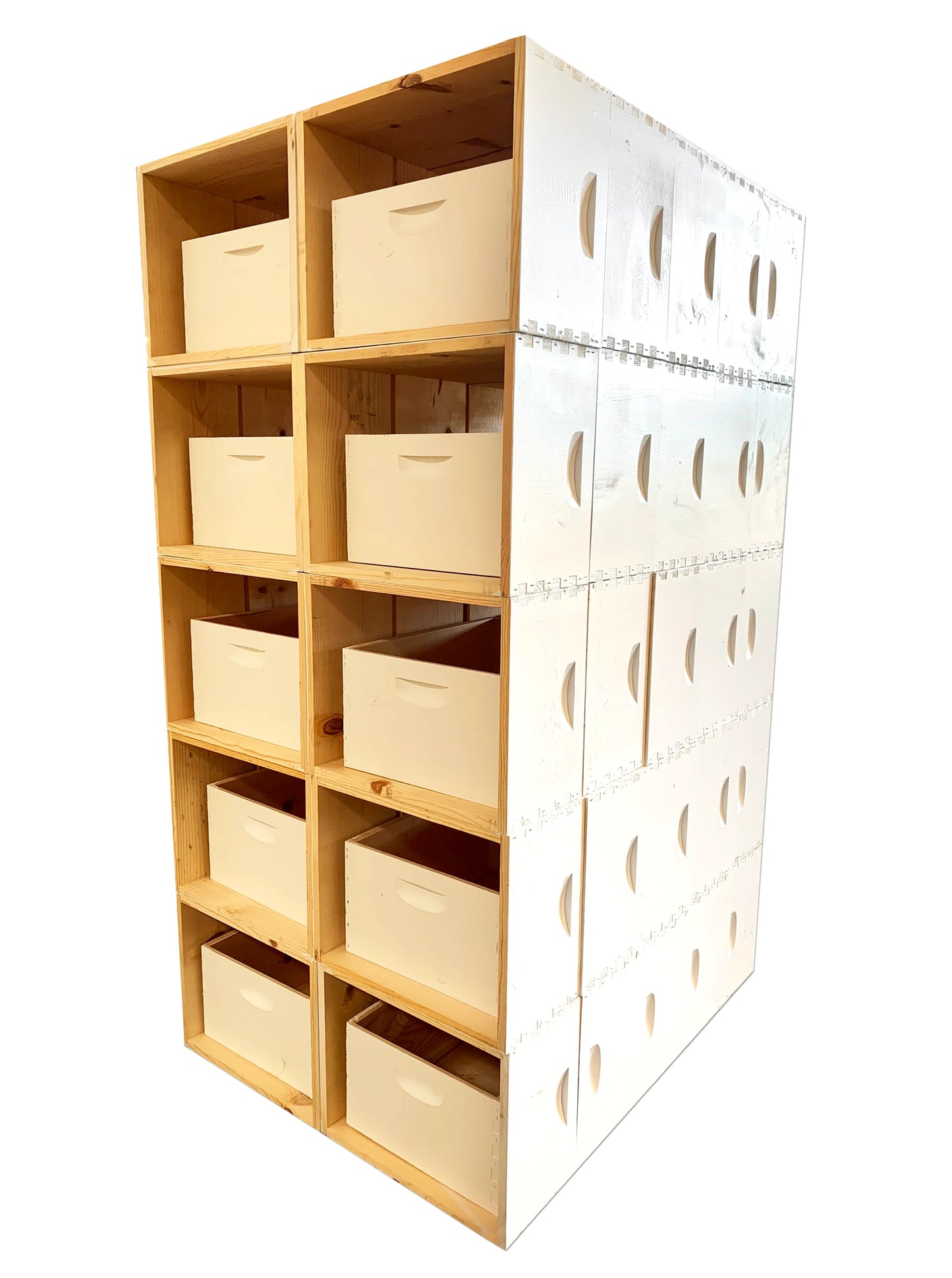 10 Frame Assembled Deep Hive Body /Pallet of 70