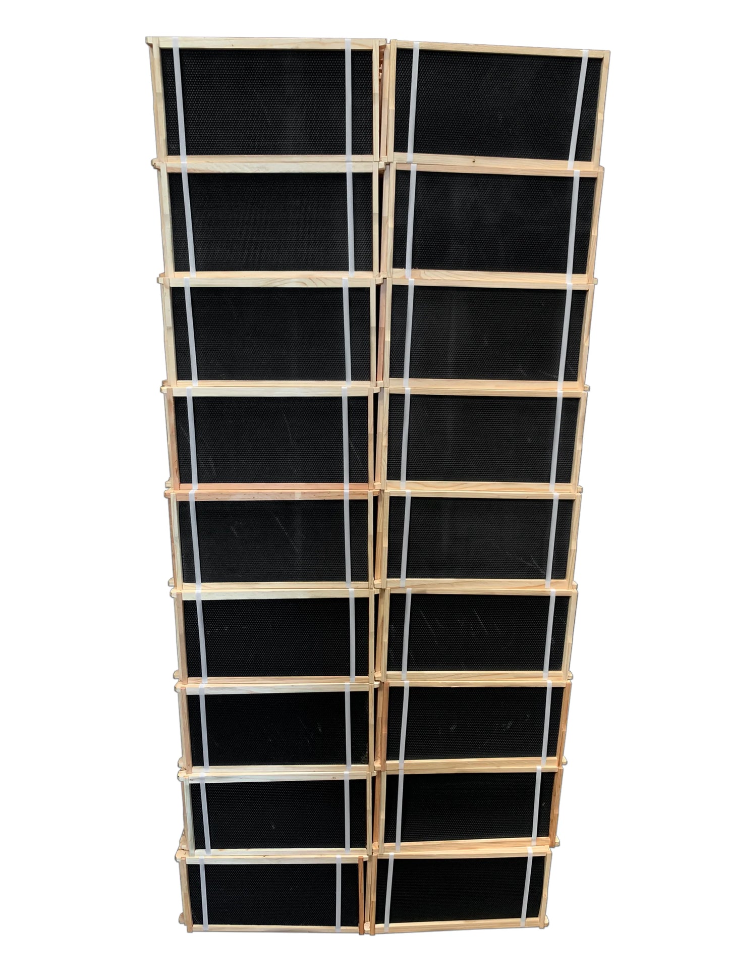 9 1/8” Deep Wood Frame, Black Foundation, Double Waxed - Pallet of 810