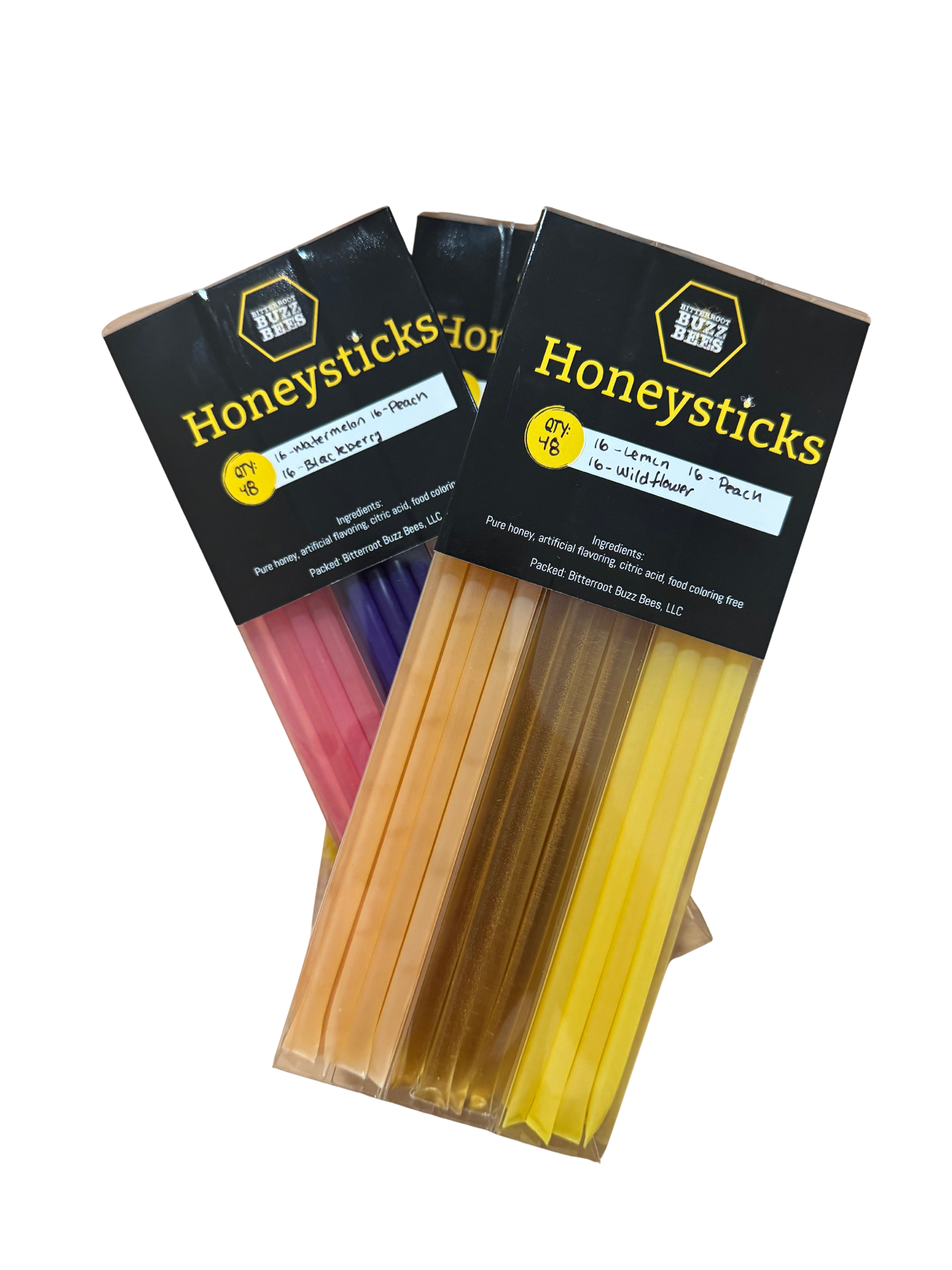 Custom honey stick bundle 48pc