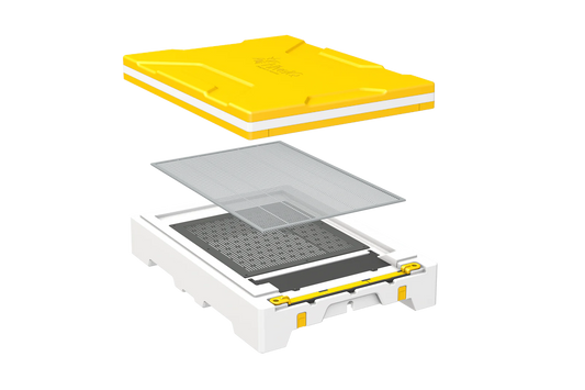 Hive Base & Lid Kit w/ Queen Excluder