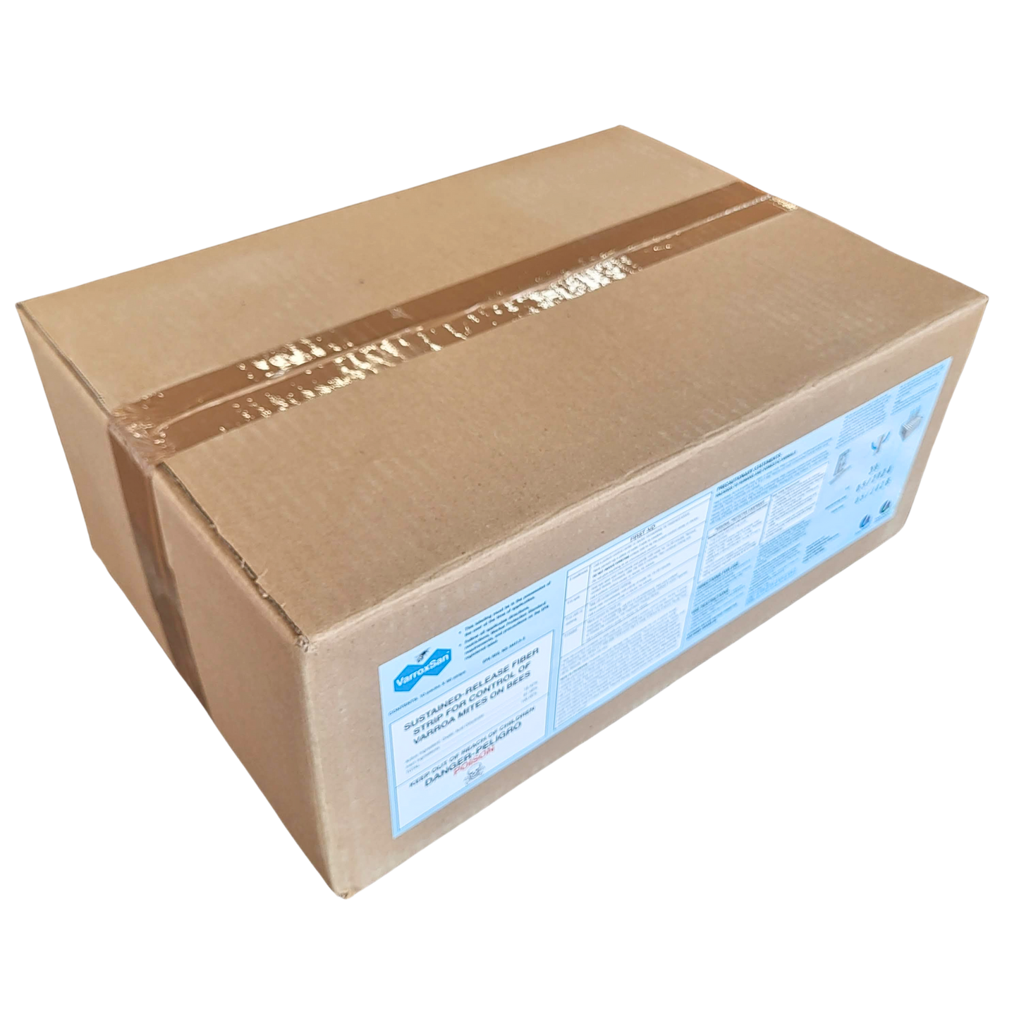 Oxalic acid strips for varroa mites