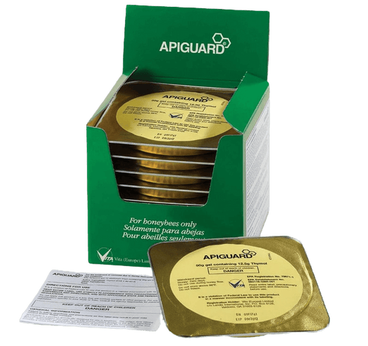 Apiguard 50g Trays Mite Treatment - Bitterroot Buzz Bees