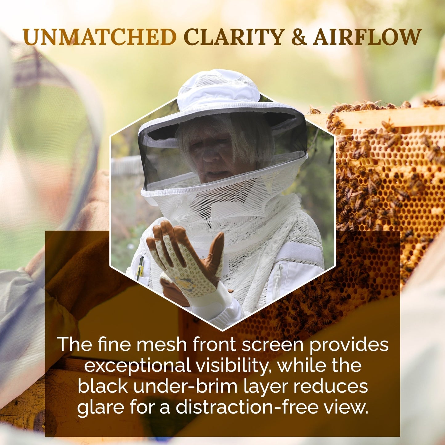 Apis Tactical Beekeeping Round Hood - Bitterroot Buzz Bees