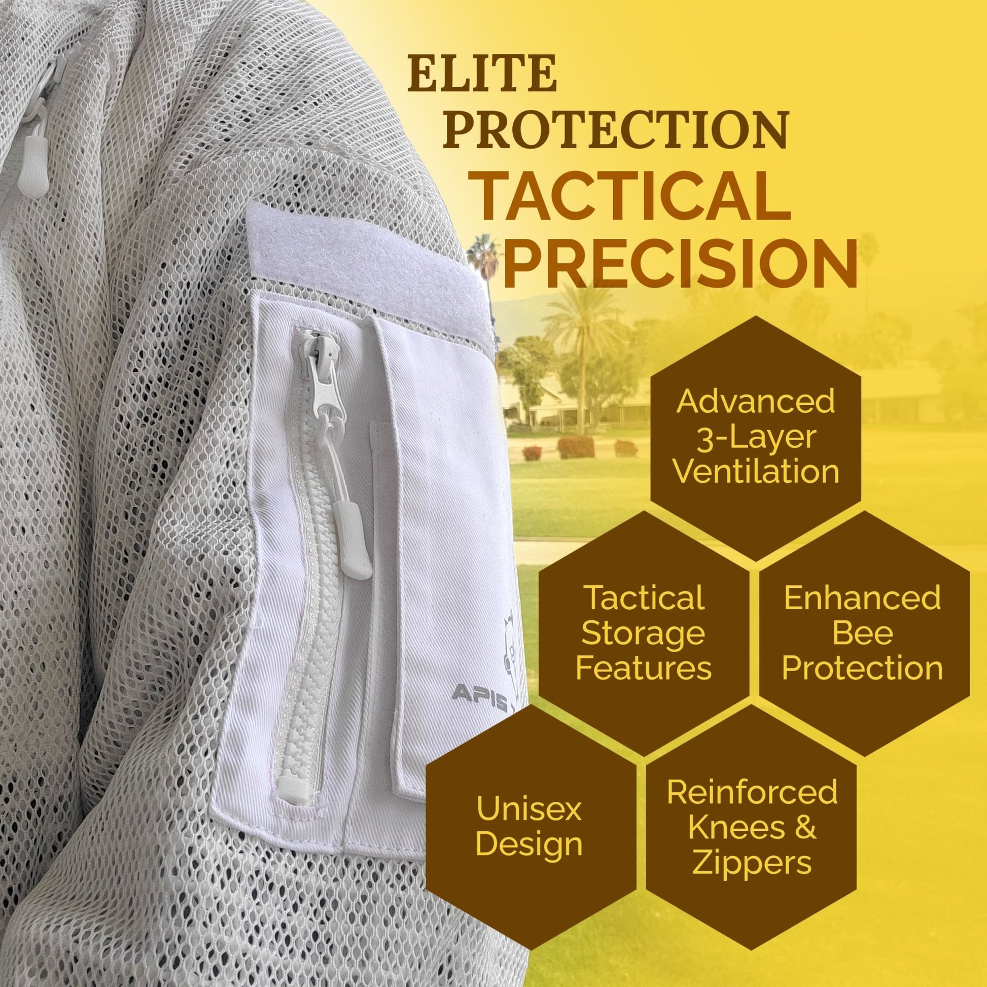 Apis Tactical PRO Full - Length Beekeeping Suit - Bitterroot Buzz Bees