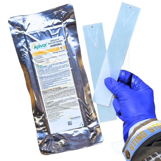 Apivar Original + Apivar 2.0 Varroa Mite Strips - Bitterroot Buzz Bees