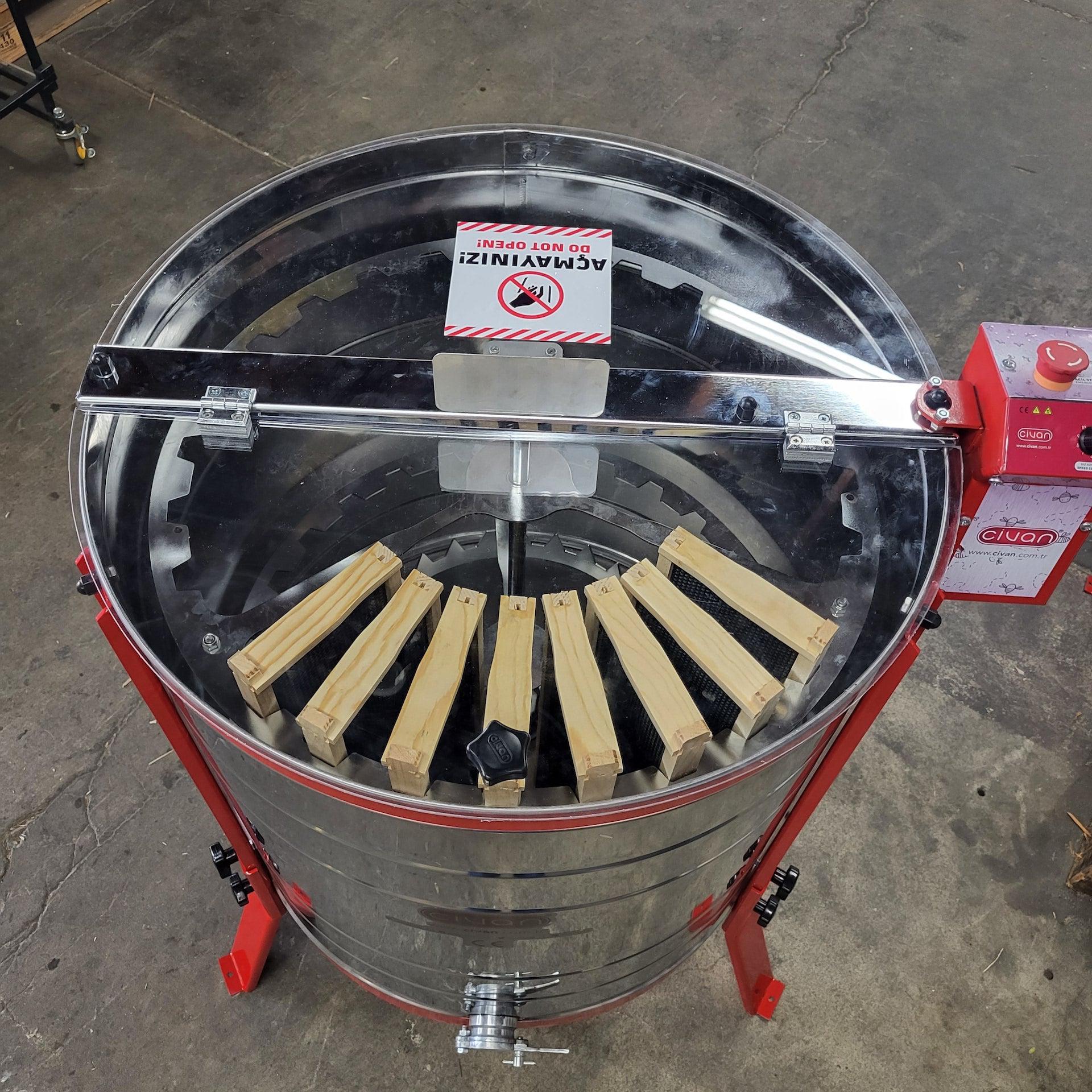 Civan Electric 24 Frame Honey Extractor 12r / 24r / 24r - Bitterroot Buzz Bees