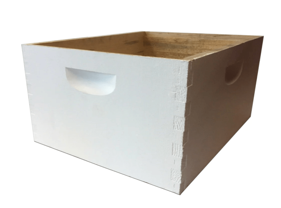 Deep Hive Body 10 - Frame 9 - 5/8" (Painted) - Bitterroot Buzz Bees