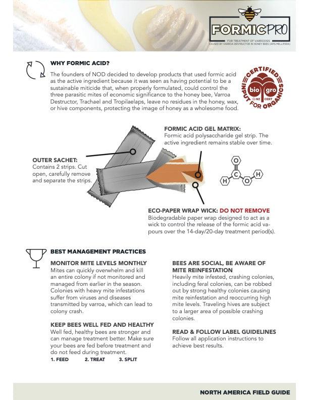 Formic Pro Varroa Mite Treatment - Bitterroot Buzz Bees