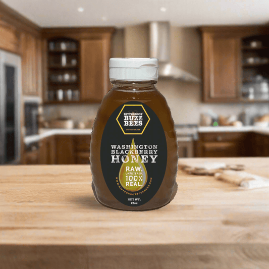 Montana Raw Wildflower Honey - Bitterroot Buzz Bees