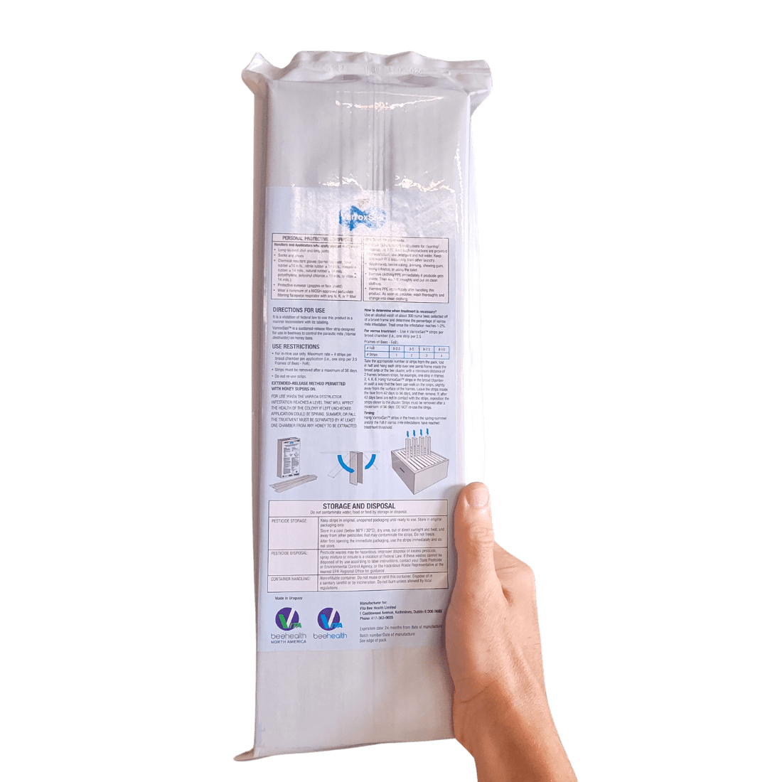 Oxalic acid strips for varroa mites - Bitterroot Buzz Bees