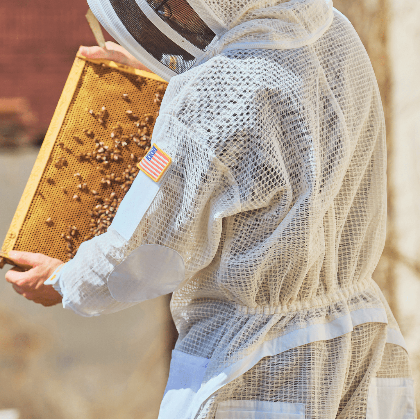 Professional Triple Layer Ventilated Full Beekeeping Suit - Bitterroot Buzz Bees