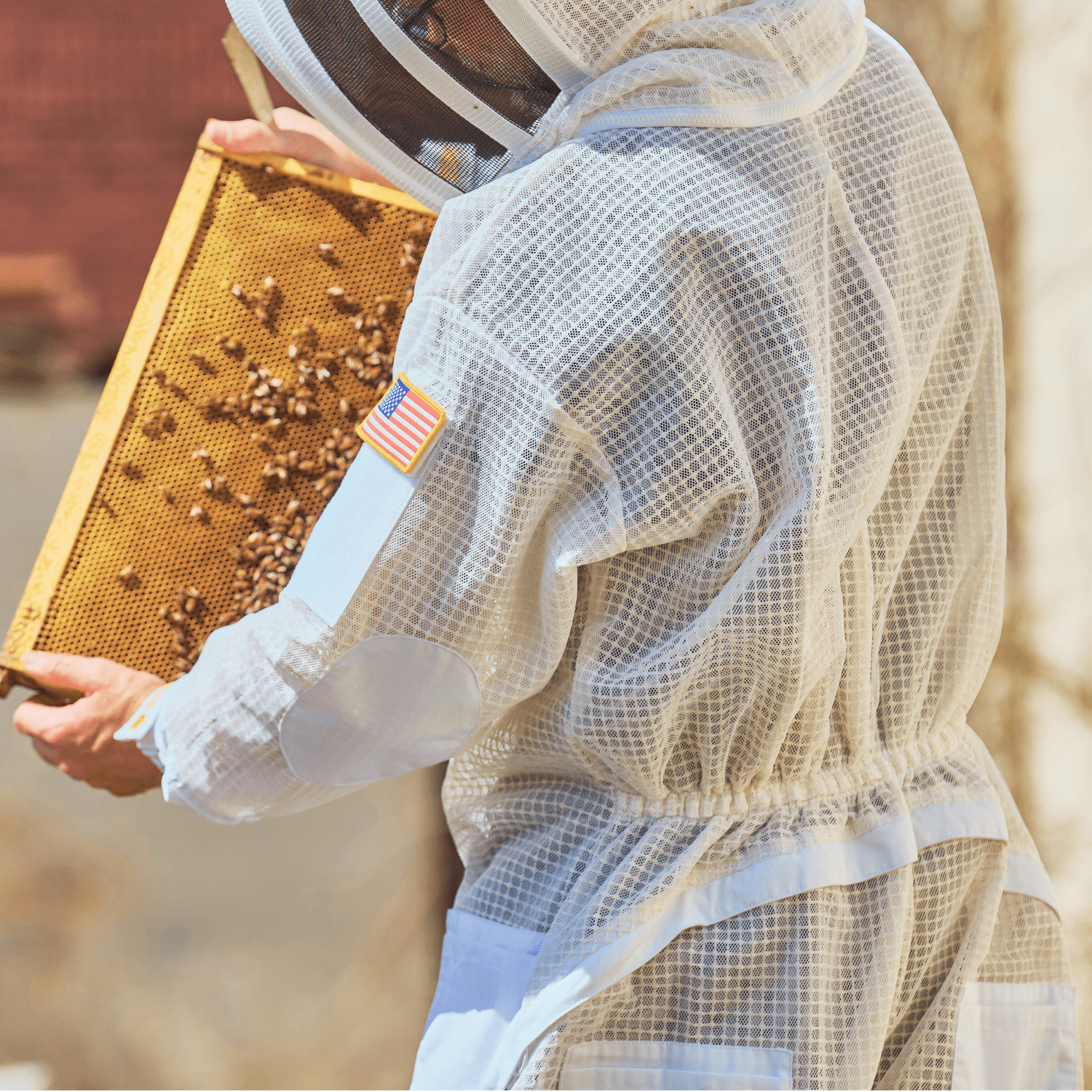 Professional Triple Layer Ventilated Full Beekeeping Suit - Bitterroot Buzz Bees
