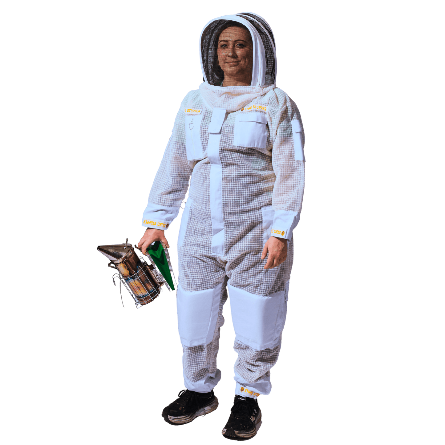 Professional Triple Layer Ventilated Full Beekeeping Suit - Bitterroot Buzz Bees