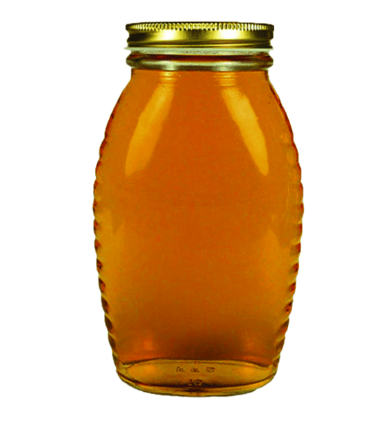 Queenline Glass Honey Jars - Bitterroot Buzz Bees
