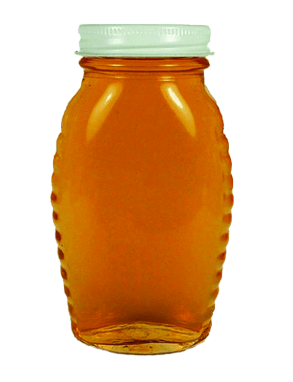 Queenline Glass Honey Jars - Bitterroot Buzz Bees