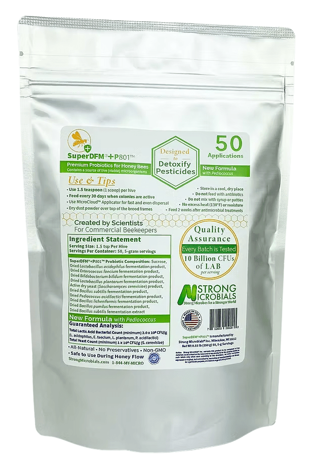 SuperDFM+P801: Probiotic Protection From Pesticides - Bitterroot Buzz Bees