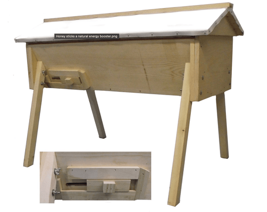 Top - Bar Hive with Metal Roof Select Assembled - Bitterroot Buzz Bees