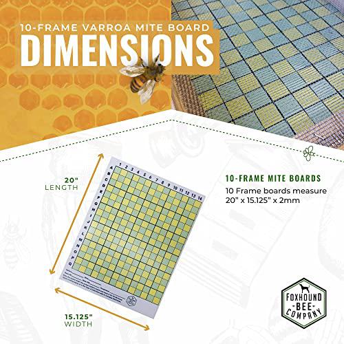 Varroa Mite Board - Bitterroot Buzz Bees